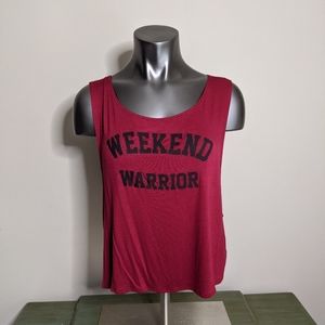 Full Tilt Weekend Warrior Graphic Tank Top
